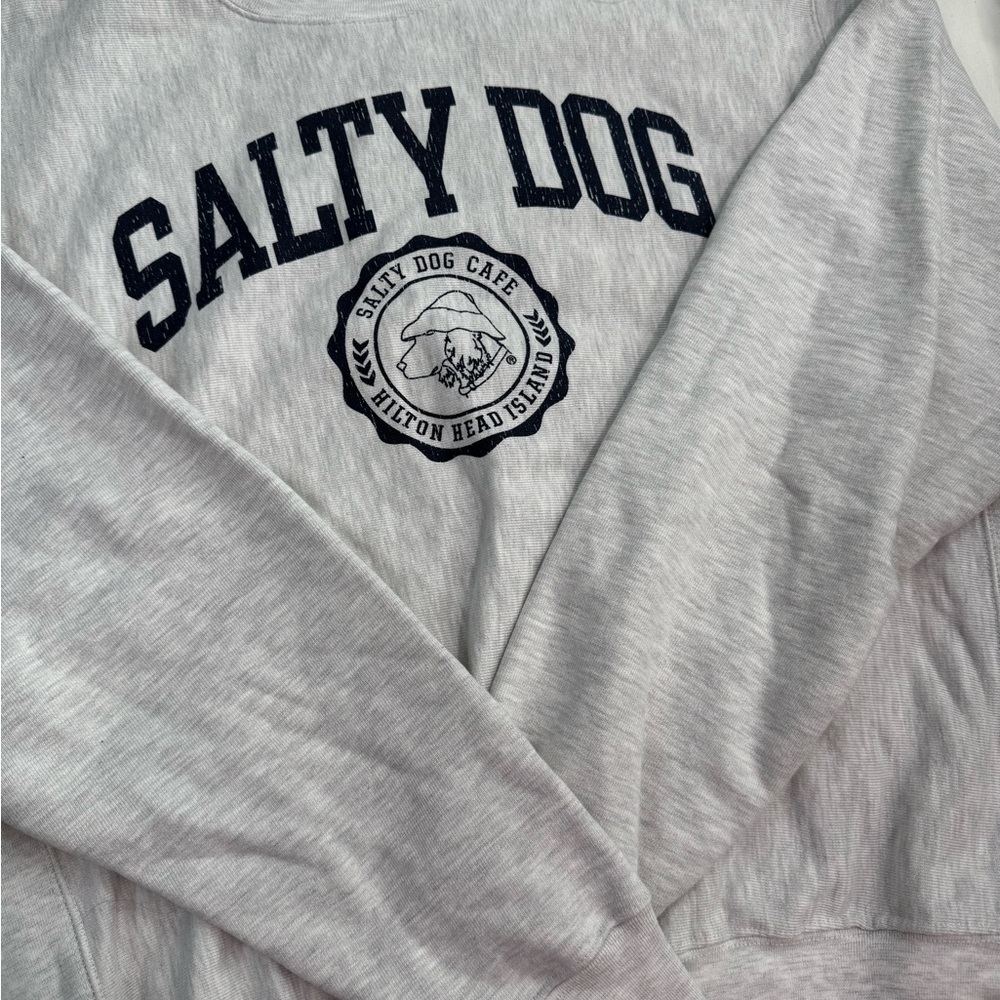 Champion Reverse Weave Light Heather Gray Crewneck Sweatshirt